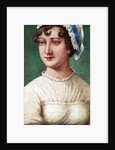 Jane Austen, taken from a series of cigarette cards by Anonymous