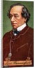 Benjamin Disraeli, Earl of Beaconsfield, taken from a series of cigarette cards by Anonymous
