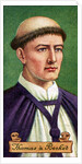 Thomas a Becket, taken from a series of cigarette cards by Anonymous
