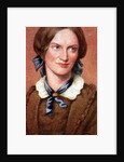 Charlotte Bronte, taken from a series of cigarette cards by Anonymous