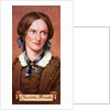 Charlotte Bronte, taken from a series of cigarette cards by Anonymous