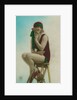 Postcard of a swimmer by Anonymous