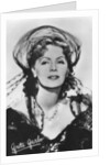 Greta Garbo by Anonymous