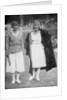 Mrs Mallory (left) and Suzanne Lenglen before their famous first final at the 'new' Wimbledon by Tropical Press