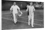 The Duke of York and his doubles partner Wing Commander Sir Louis Greig, Wimbledon 1926 by London News Agency