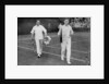 The Duke of York and his doubles partner Wing Commander Sir Louis Greig, Wimbledon 1926 by London News Agency