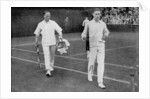 The Duke of York and his doubles partner Wing Commander Sir Louis Greig, Wimbledon 1926 by London News Agency