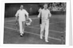 The Duke of York and his doubles partner Wing Commander Sir Louis Greig, Wimbledon 1926 by London News Agency