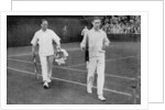 The Duke of York and his doubles partner Wing Commander Sir Louis Greig, Wimbledon 1926 by London News Agency