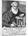 Hans Sachs, German meistersinger (mastersinger), poet, playwright and shoemaker by L Kilina