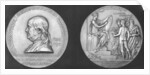 Medal struck to commemorate the 200th anniversary of the birth of Benjamin Franklin by Anonymous