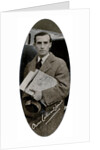 Lieutenant Owen Cathcart Jones, British pilot by Anonymous
