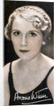 Anona Winn MBE (born Anona Edna Wilkins) by Anonymous