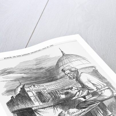 Putting a Good Face On It by John Tenniel