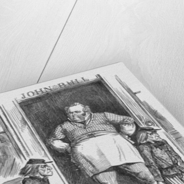 John Bull's Neutrality by John Tenniel