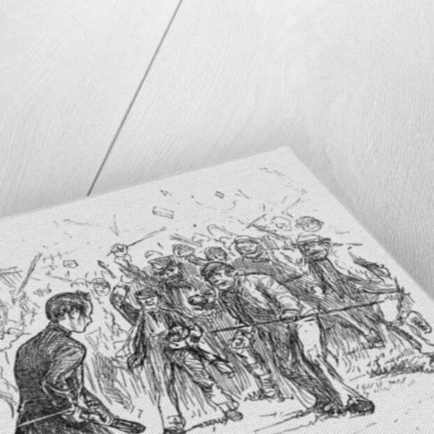 Ruffianly Policeman by Anonymous