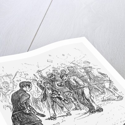 Ruffianly Policeman by Anonymous