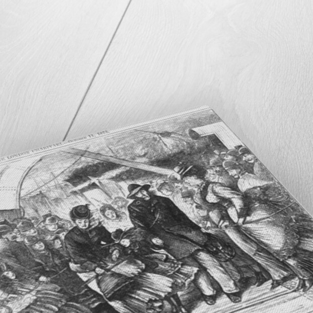 Souvenir de Folkestone (Arrival of the Boulogne Boat) by Joseph Swain