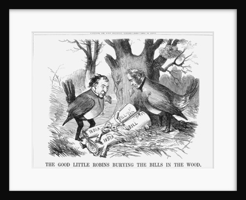 The Good Little Robins burying the Bills in the Wood by Anonymous