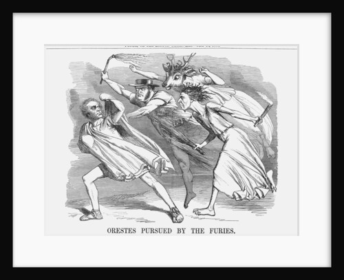Orestes pursued by the Furies by Anonymous