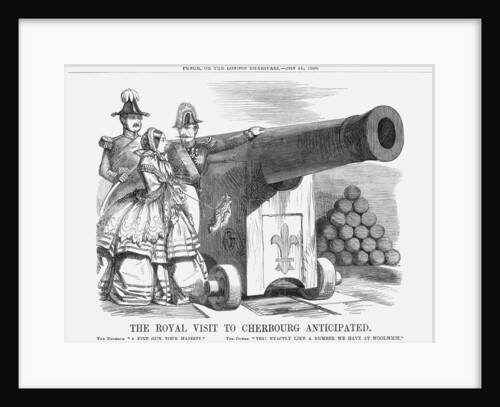 The Royal Visit to Cherbourg Anticipated by Anonymous