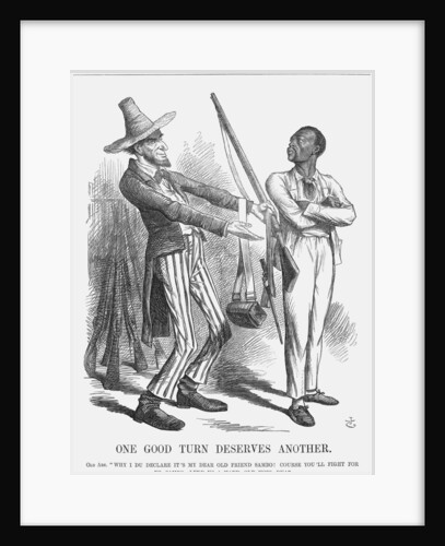 One Good Turn Deserves Another by John Tenniel