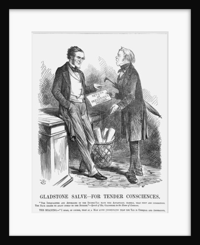 Gladstone Salve - For Tender Consciences by John Tenniel