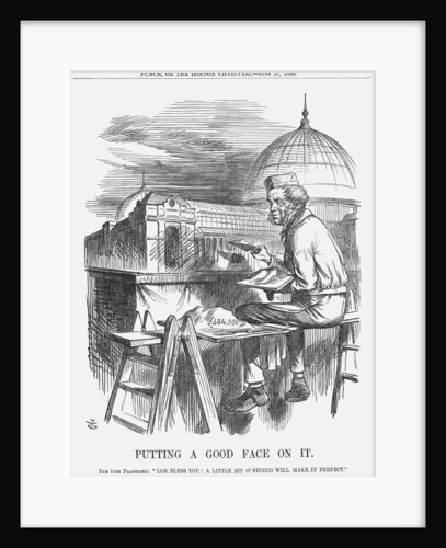 Putting a Good Face On It by John Tenniel