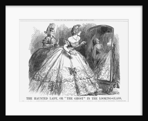 The Haunted Lady, Or The Ghost In the Looking-Glass by John Tenniel
