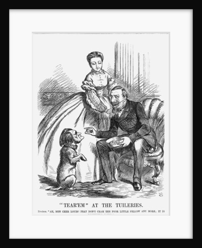 Tear'em At The Tuileries by John Tenniel