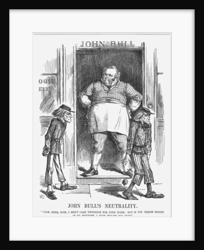 John Bull's Neutrality by John Tenniel
