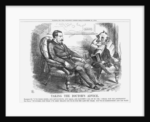 Taking The Doctor's Advice by John Tenniel