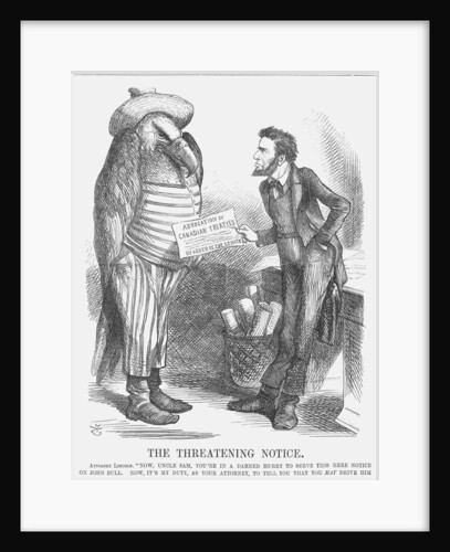 The Threatening Note by John Tenniel