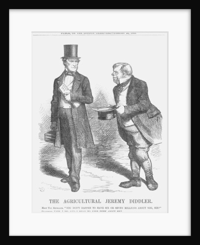 The Agricultural Jeremy Diddler by John Tenniel