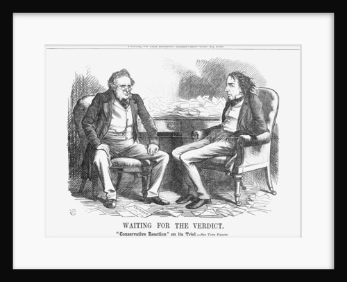 Waiting for the Verdict by John Tenniel