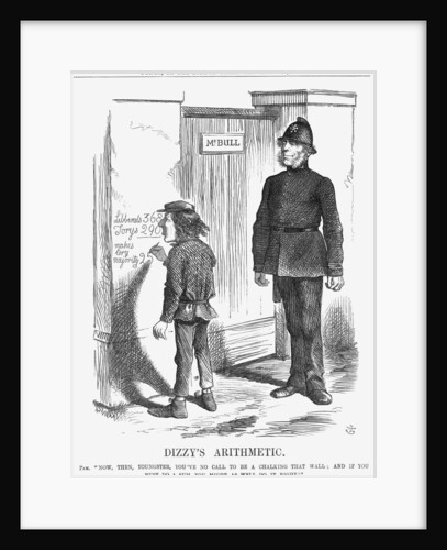 Dizzy's Arithmetic by John Tenniel