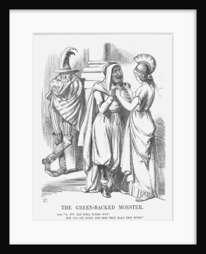 The Green-Backed Monster by John Tenniel
