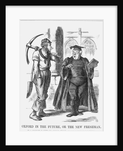 Oxford in the Future, or the New Freshman by John Tenniel