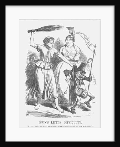 Erin's Little Difficulty by John Tenniel