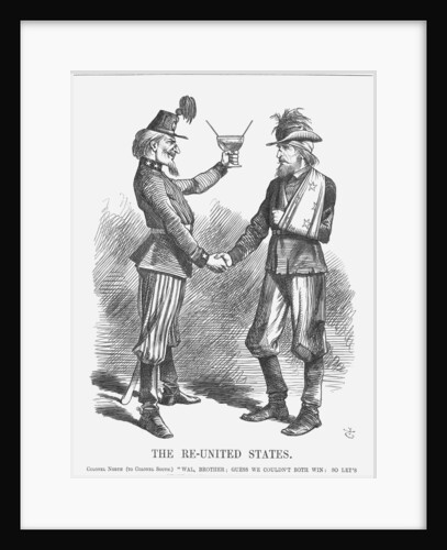 The Re-United States by John Tenniel