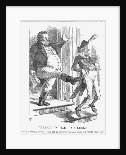 Rebellion Had Bad Luck by John Tenniel