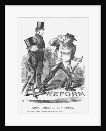 Going Down to the House by John Tenniel