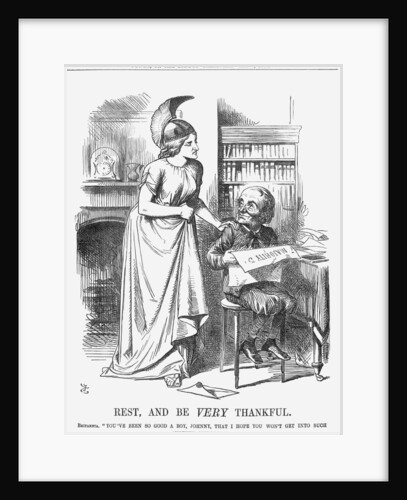 Rest, and be Very Thankful by John Tenniel