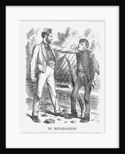 No Rough-Ianism by John Tenniel