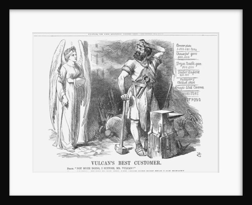 Vulcan's Best Customer by John Tenniel