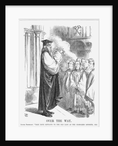 Over The Way by John Tenniel