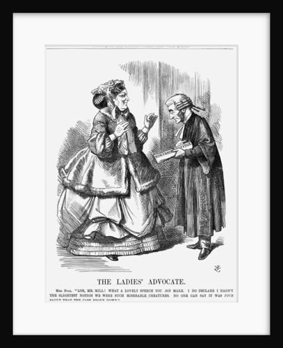 The Ladies' Advocate by John Tenniel
