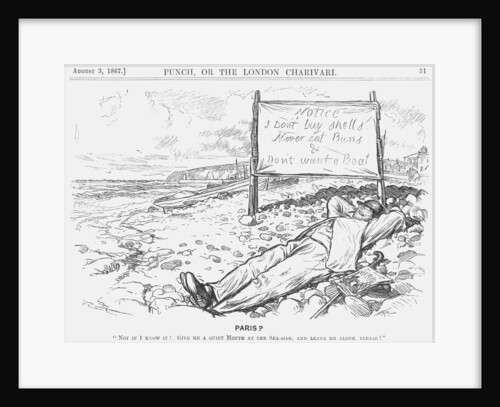 Paris? by Charles Samuel Keene