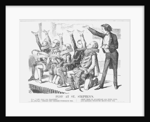 Puff at St Stephen's by John Tenniel