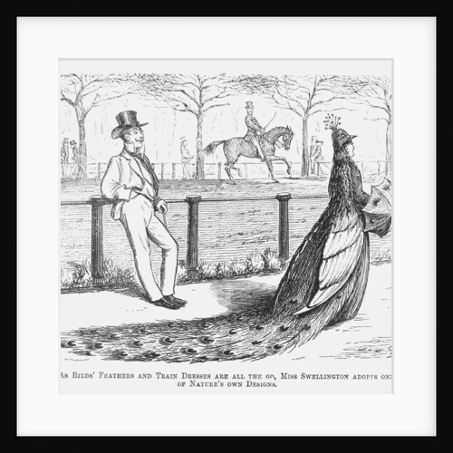 Miss Swellington taking a walk by Edward Linley Sambourne